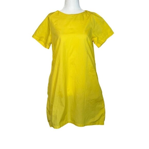 Osman Yousefzada Collective T-Shirt Dress in Yellow 4 Womens Mini Aline - Picture 5 of 11